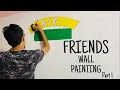 FRIENDS WALL PAINTING Almin Abuwani
