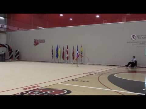 Isabella Haldane Junior Hoop 2016 CDN Championships RG Comp B