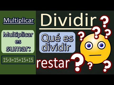Qué es DIVIDIR. Explicación