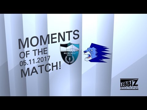 MOMENTS OF THE MATCH!: Riemu - Leijona Futsal 05.11.2017