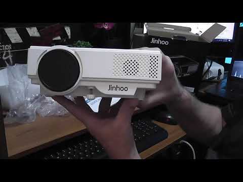 Unboxing Jinhoo projector.   AWESOME !!