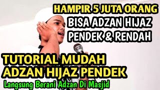 Download lagu MARI BELAJAR ADZAN HIJAZ NAFAS PENDEK SUARA RENDAH TAPI BERTENAGA mp3