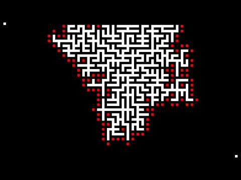 Maze Generation Using Randomized Prims Algorithm