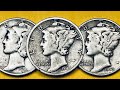 $125,000 For A US 1945 Mercury Winged Liberty Dime Philadelphia Full Bands  - United States Coin