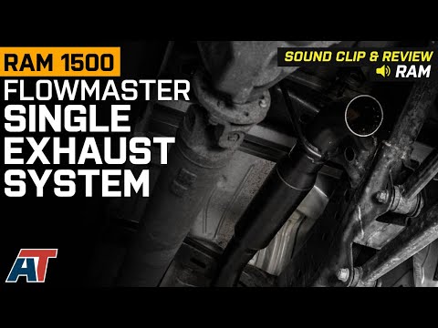 2009-2018 5.7L RAM 1500 Flowmaster Outlaw Extreme Single Exhaust System Review & Sound Clip