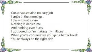 Iggy Pop - I&#39;m a Conservative Lyrics