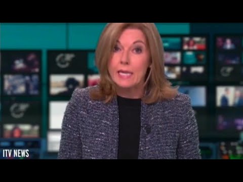 Mary Nightingale close to tears after announcing Alistair Stewart leaving | I.T.V. News