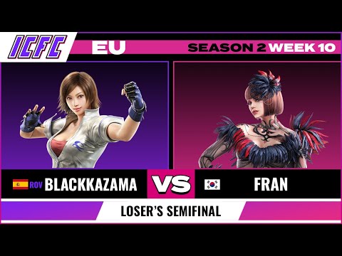 Rov Blackkazama (Asuka) vs Fran (Anna/Leo) ICFC EU: Season 2 Finals - Loser's Semifinal