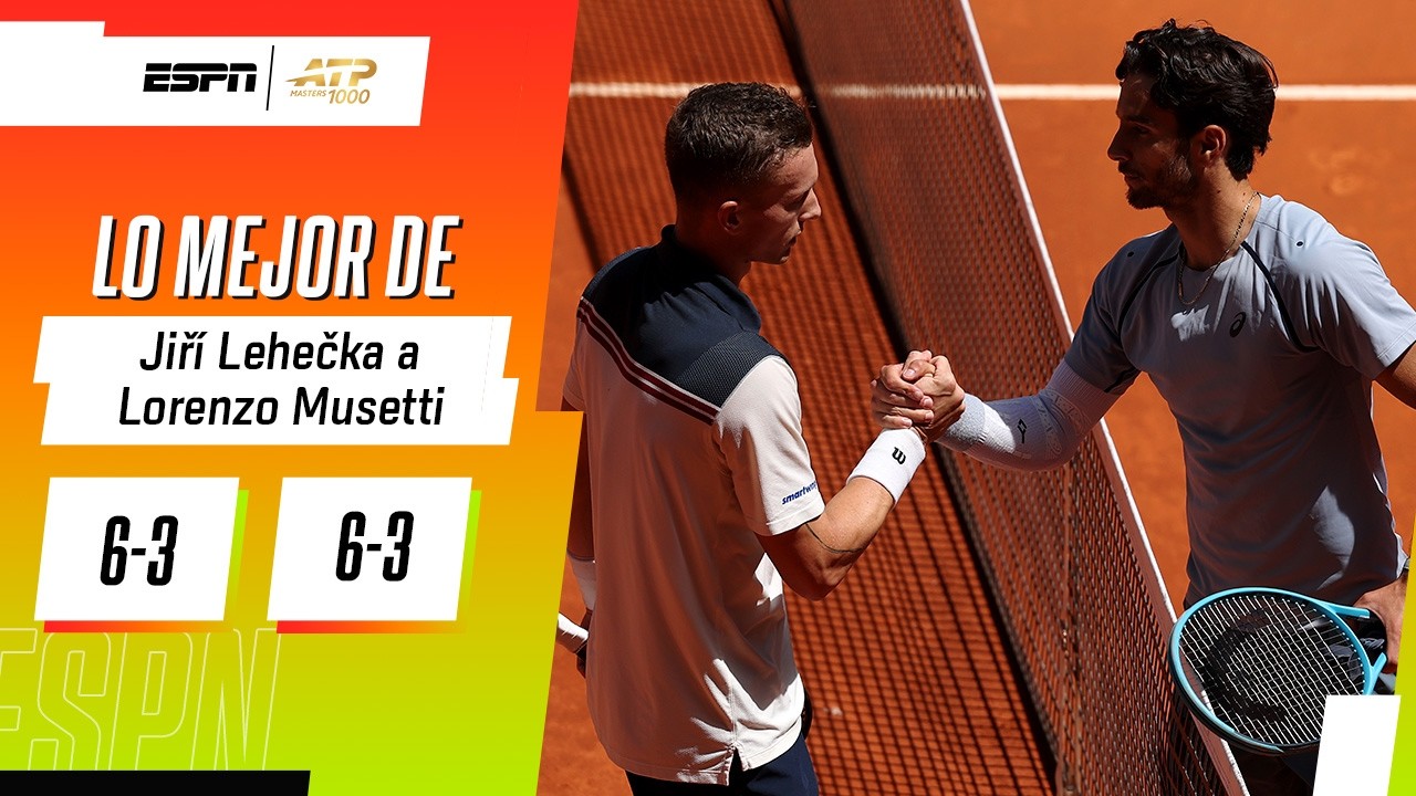 DOBLE 6-3 DE LEHECKA PARA ELIMINAR A MUSETTI Y AVANZAR A LA SIGUIENTE RONDA EN MADRID | RESUMEN