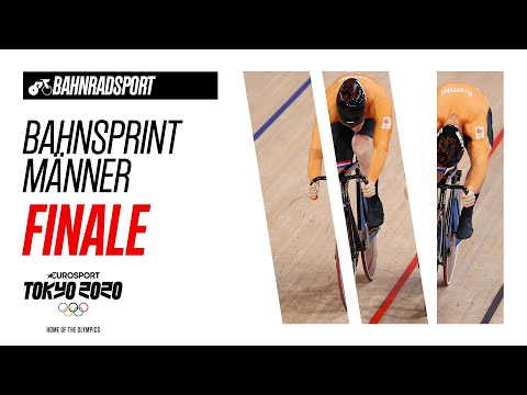 Bahnsprint Männer - Rennen 2 - BAHNRADSPORT | FINALE Highlights | Olympische Spiele - Tokyo 2020