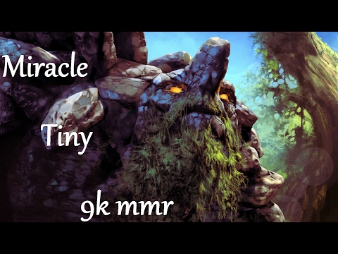 Miracle pro Tiny 9k mmr mid | aghanim's scepter | fast farm | Highlights — Dota 2