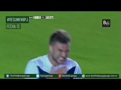 Resumen del partido #Banfield - #Velez, Fecha 13 #BPJ