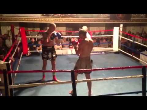 Casserley v Ward World Thai Boxing Fight round 4