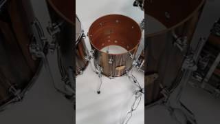 Spaun Drums 20th Anniversary 100% African Mahogany Kit walk around