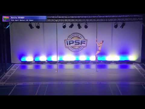 Masters 40+ Women Benita Bouwer of South Africa - Prelim 2017 World Pole Sports Championships
