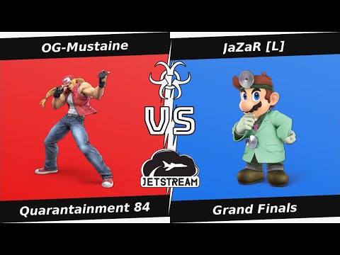 Quarantainment 84 Grand Finals - OG-Mustaine (Terry) Vs JaZaR [L] (Dr Mario) - SSBU