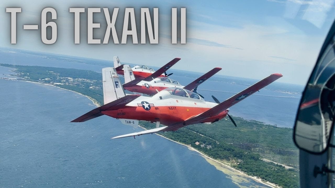 T-6 TEXAN II Navy Primary Flight School Training