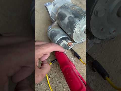 How to bench test a starter