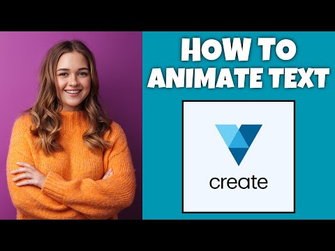 How To Animate Text On VistaCreate | Step By Step Guide - VistaCreate Tutorial