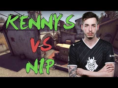 CSGO: POV G2 kennyS vs NiP (31/17) inferno @ ECS Season 5 EU
