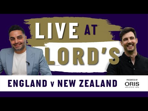 Live at Lord's - Presented By Oris: England v New Zealand Men's ODI