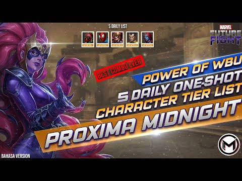 Panduan 5 Daily One Shot WBU Proxima - Marvel Future Fight Indonesia 🇮🇩 ( Power OF WBU )