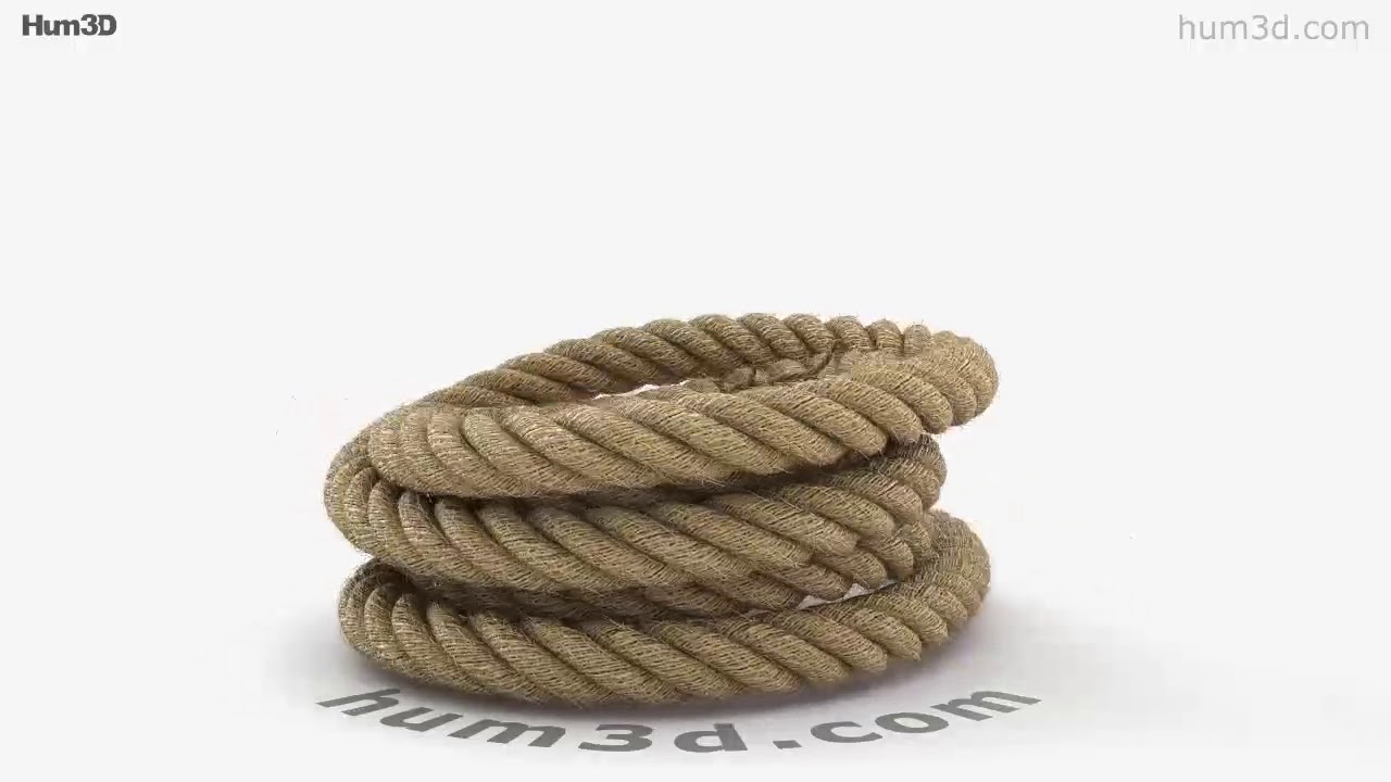 Rope 3D model by 3DModels.org