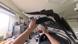 Replacing 2022 Lexus RX350L Tailgate Lift Motor Actuator Right Side