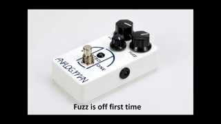 Video thumbnail for Analog Man Astro Tone Fuzz pedal on bass guitar by analog mike