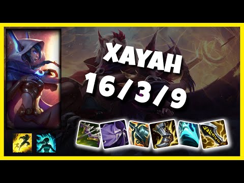 Xayah 11.3 Gameplay Challenger Replay Bot Lane - S11 (16/3/9) - BR