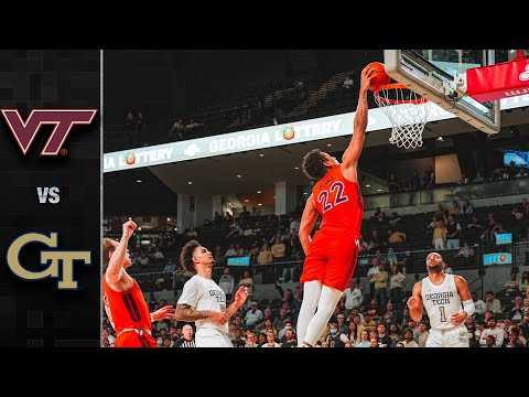 Virginia Tech vs. Georgia Tech Men's Basketball Highlights (2021-22)