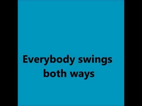 Robbie Williams feat. Rufus Wainwright - Swings Both Ways (lyrics)