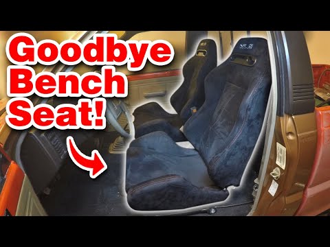 Installing Bucket Seats In the Mazda B2000