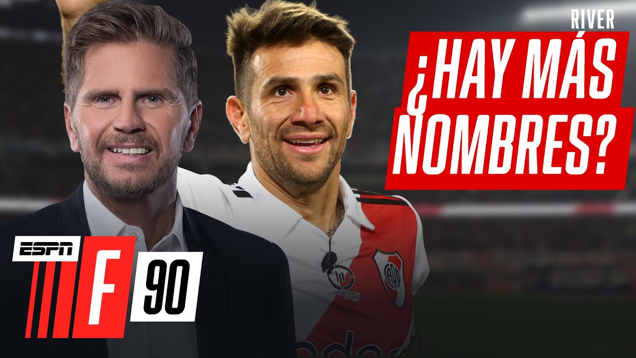 SI NO ES PONZIO, ¿QUIÉNES SUENAN PARA DIRIGIR A RIVER? DEBATE EN #ESPNF90 CON EL POLLO VIGNOLO