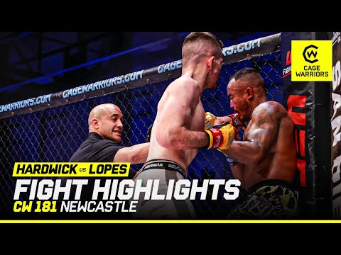 FEATHERWEIGHT TITLE FIGHT 👑 | Harry Hardwick vs. Keweny Lopes | CW 181 Newcastle Fight Highlights