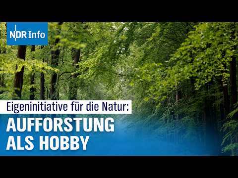 Wald ist sein Hobby: Mann pflanzt neuen Wald in Schleswig-Holstein | NDR Info