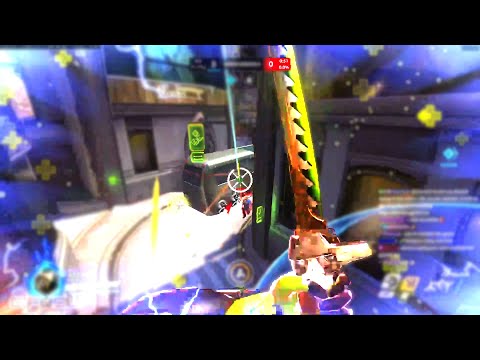 Necros Fastest Carry Genji Main - POTG! 43 elims! [ Overwatch Season 30 Top 500 ]