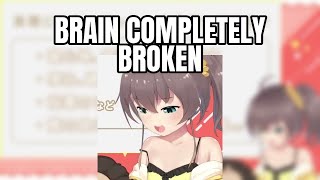 Matsuri Can't Say 'Try' and Keeps Saying 'Death' Instead - Total Brain Melt | Natsuiro Matsuri