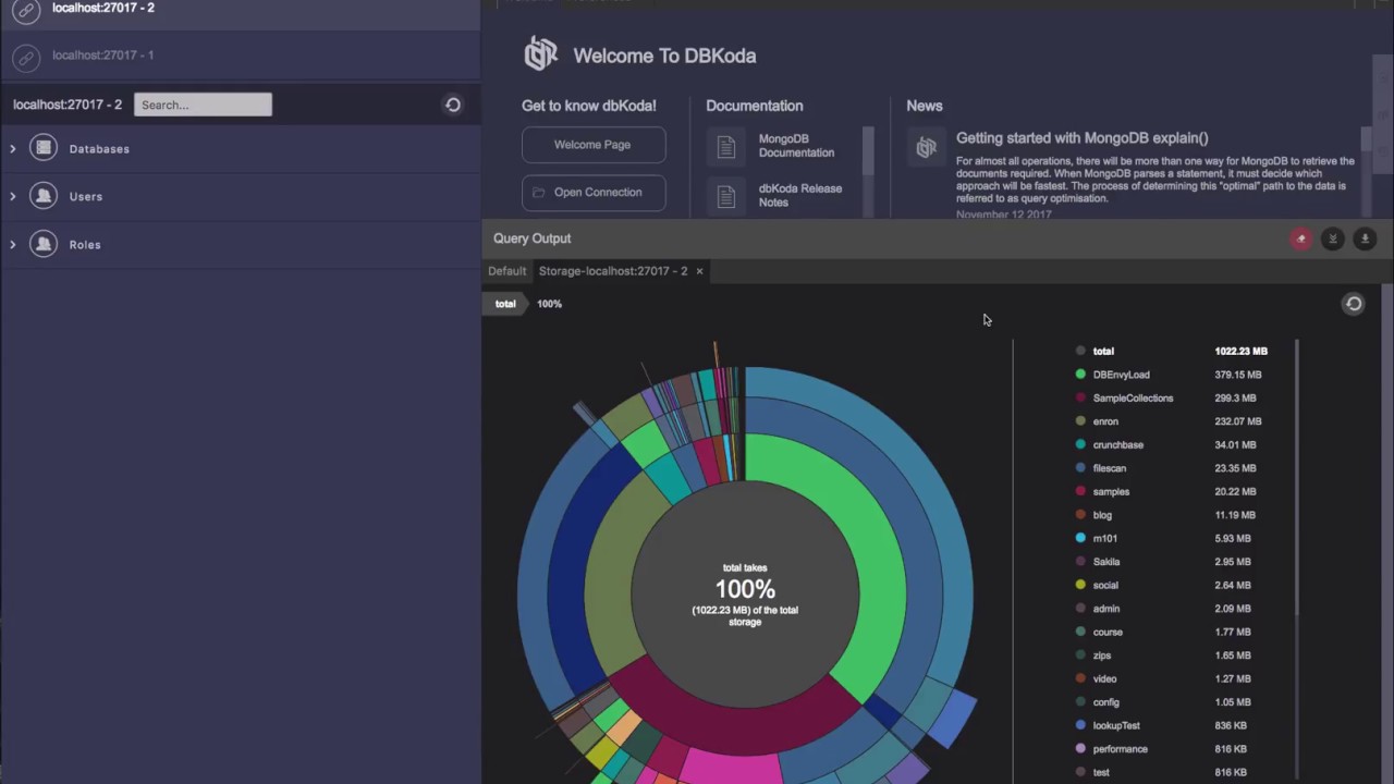 Your first MongoDB query