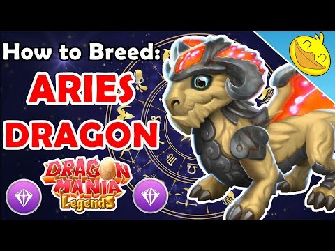 How to Breed the ARIES DRAGON! 4 BEST Breeding Combinations! - Dragon Mania Legends