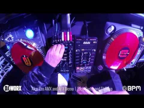BPM 2014: Akai Pro AMX and AFX controller scratch demo