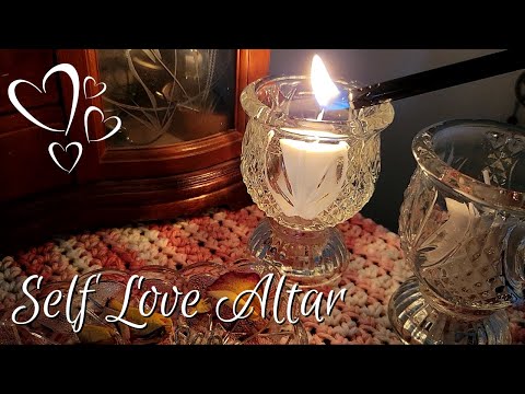 Self-Love Altar || Sacred Space for Self Reflection and Care [CC]