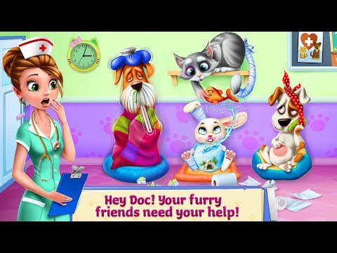 Doctor Fluff Pet Vet - Fun Animals Care Game
