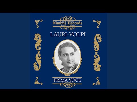 Lo Schiavo: Quando nascesti tu (Recorded 1929)
