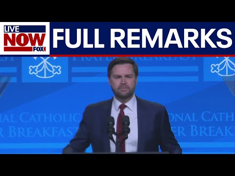 Video | FULL REMARKS: JD Vance speaks on Pope Francis hospitalization at National Catholic Prayer Breakfast