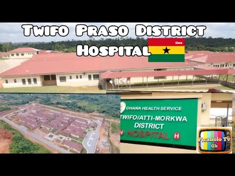 Touring Of The Twifo Praso District Hospital, Ghana, Africa | PicaboloTv