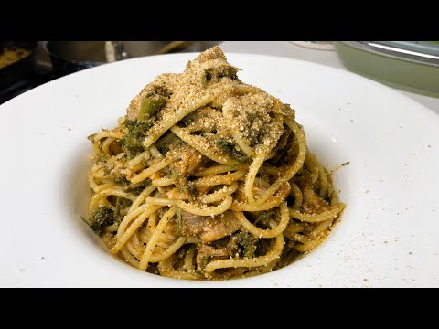 🍝PASTA CHE SARDE ALLA MILANISA🍝(la mia ricetta siciliana)🍣@and_ros