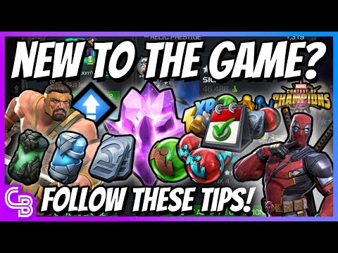 My BEST Advice for NEW PLAYERS | Marvel Contest of Champions