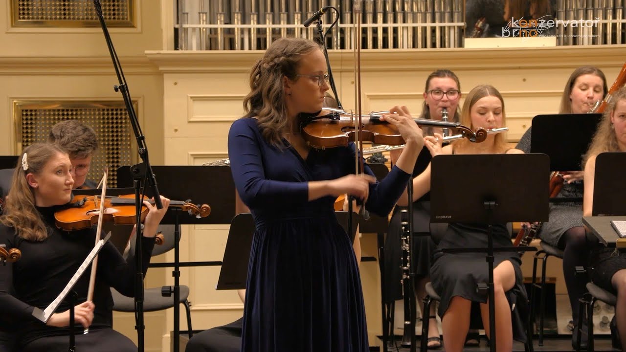 Max Bruch: Koncert pro housle a orchestr č. 1 - Martina Lusková