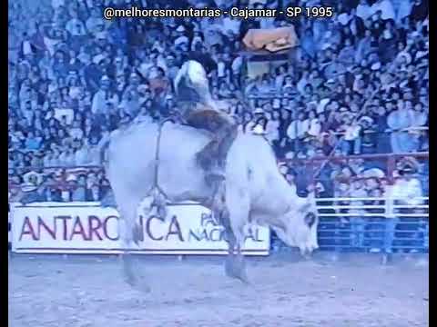 🇧🇷 Rogério Ferreira dos Santos x Tiradente - Rodeio de Cajamar 1995 #rodeio #rodeo